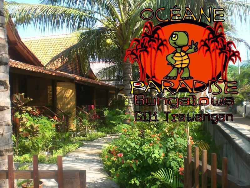 Oceane Paradise Bungalow Gili Trawangan Extérieur photo