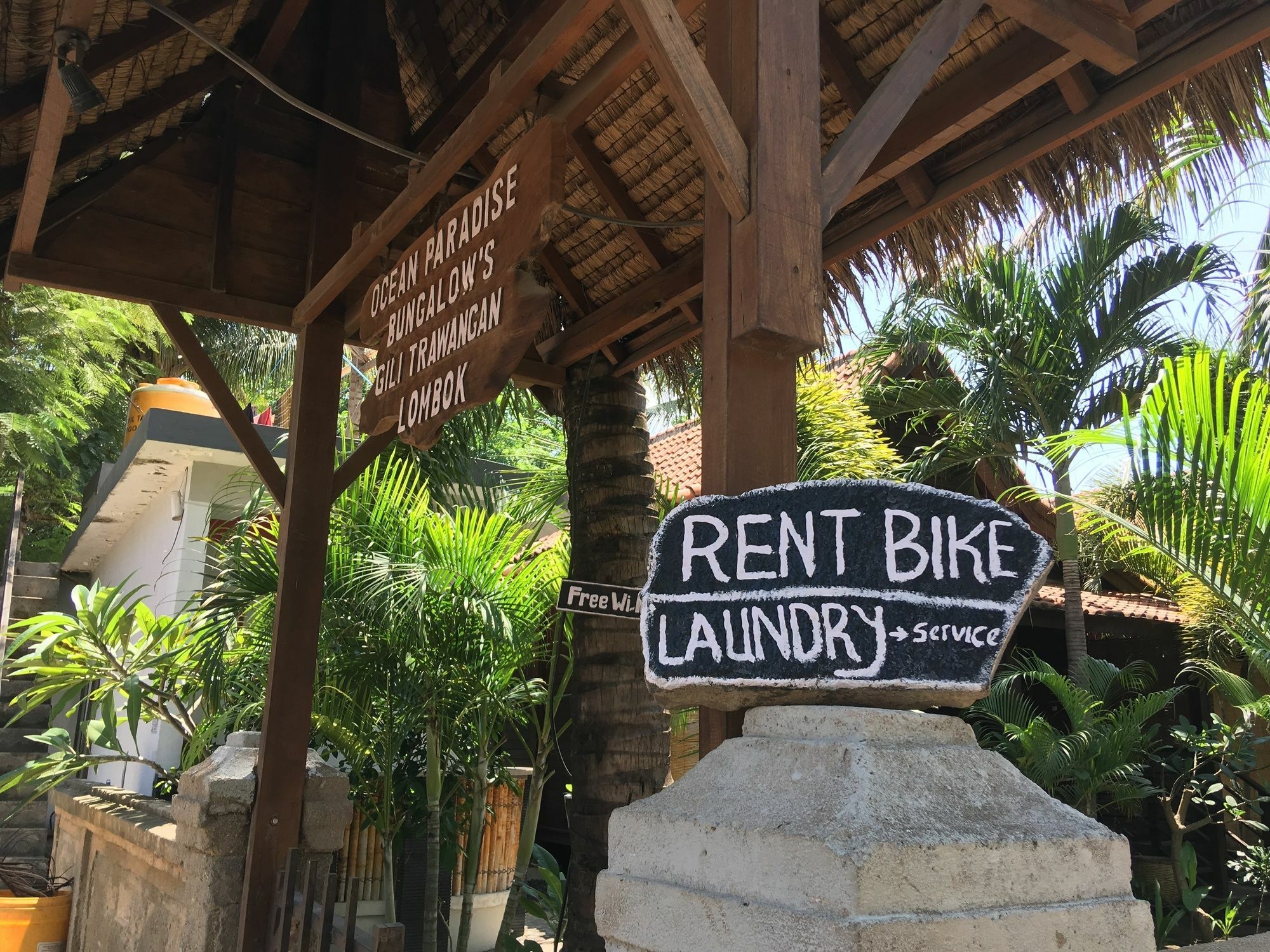 Oceane Paradise Bungalow Gili Trawangan Extérieur photo